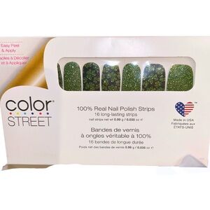 Color Street Shamrock and Rollin Nail Polish Strips